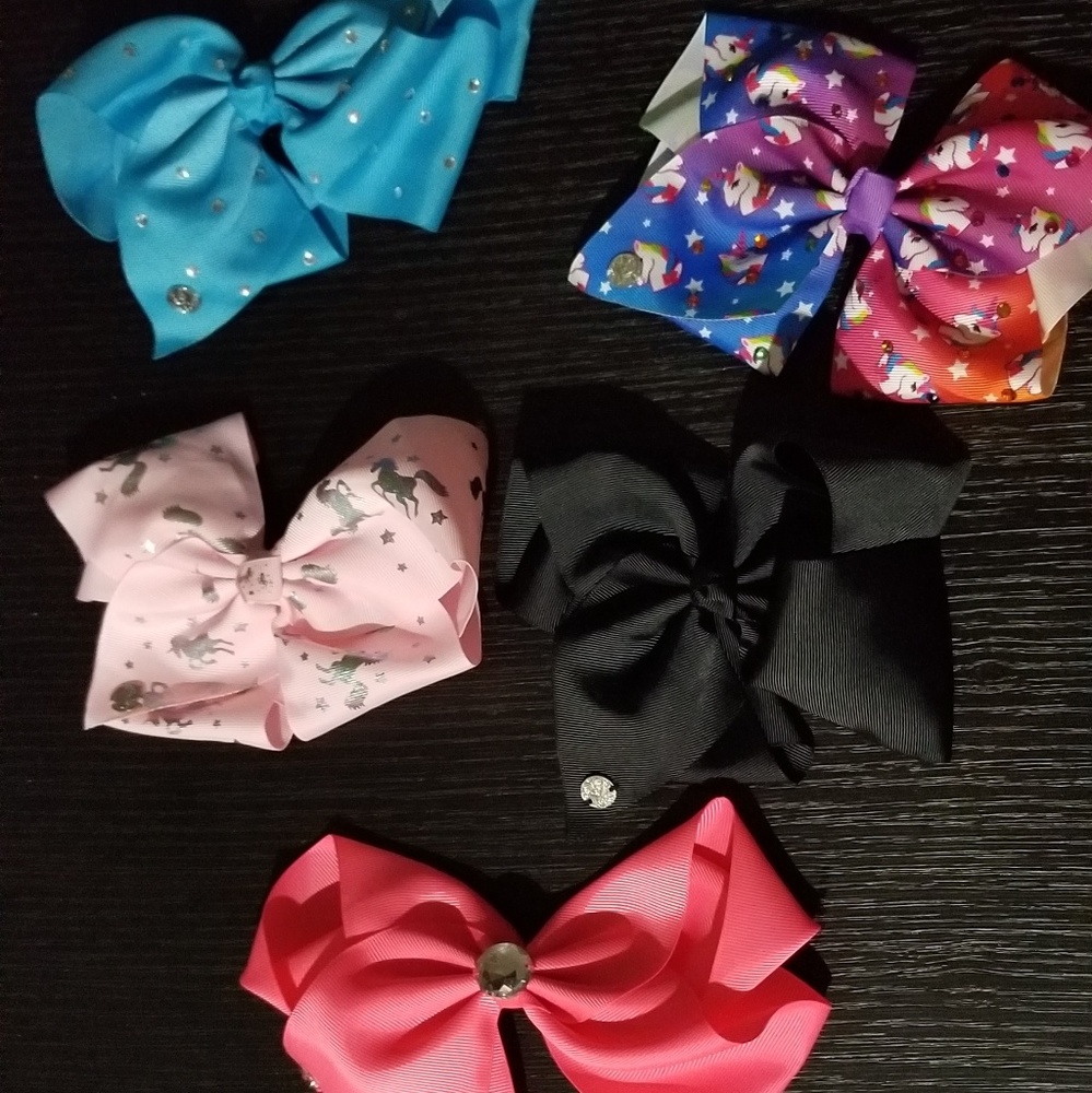 JoJo Siwa, 5 XL Hair Bows!